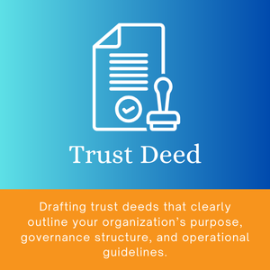 Trust deed services